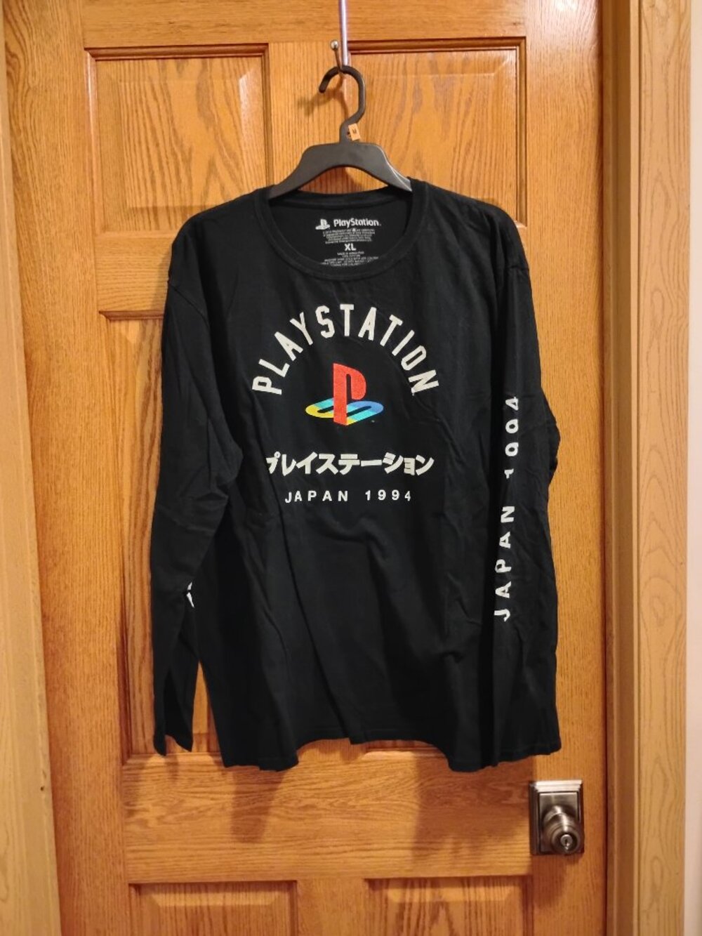 Sony PlayStation X Sony Japan Promotional 1994 long sleeved T-shirt PlayStation